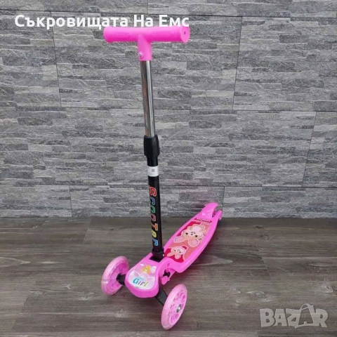 Нови Детски Тротинетки Светещи Колела , снимка 6 - Скутери и тротинетки - 54298039