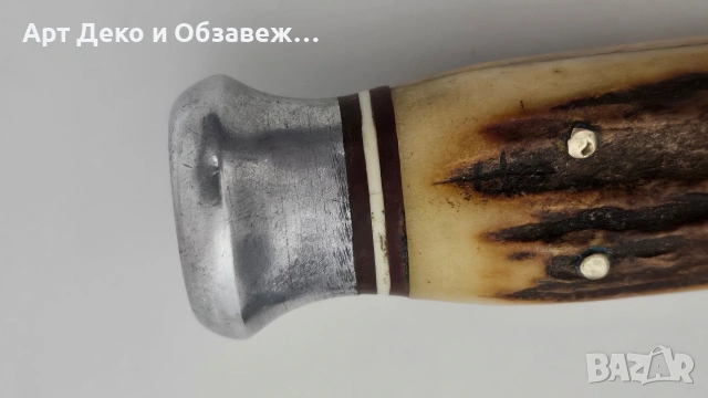 Стар нож Еленски Рог, снимка 9 - Ножове - 54677920
