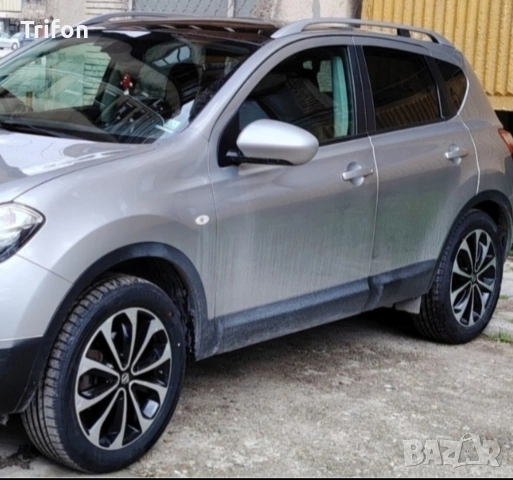 Алуминиеви оригинални джанти с нови гуми за Нисан Кашкай Nissan Qashqai 18 цола, снимка 2 - Гуми и джанти - 54641067