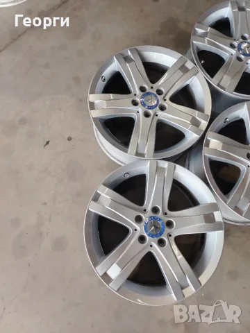 4бр.алуминиева джанта 17цола за Mercedes 5x112, снимка 3 - Гуми и джанти - 55347915