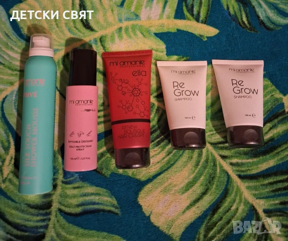 Нови продукти за коса Mi Amante