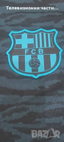 Оригинална футболна тениска Барселона тренировъчен екип 2015/2016 Nike 715672-013,размер М, снимка 6 - Спортни дрехи, екипи - 54540136