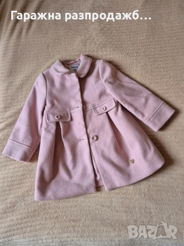 Mayoral Розово бебешко палто, снимка 6 - Бебешки якета и елеци - 54081533