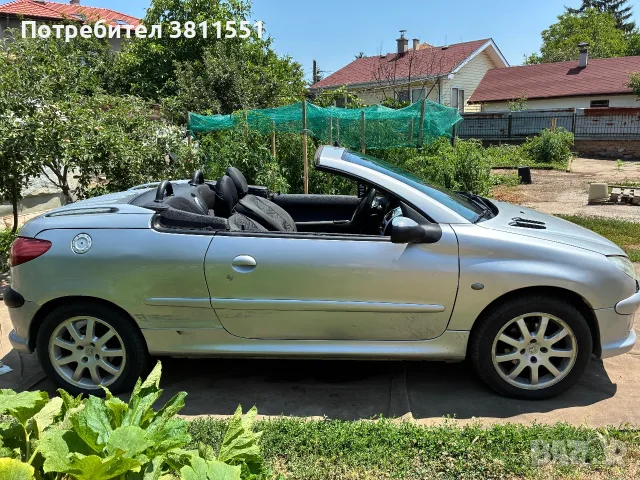 **Продавам Peugeot 206 CC, 1\.6 бензин, 2004 г\.*, снимка 5 - Автомобили и джипове - 55338876