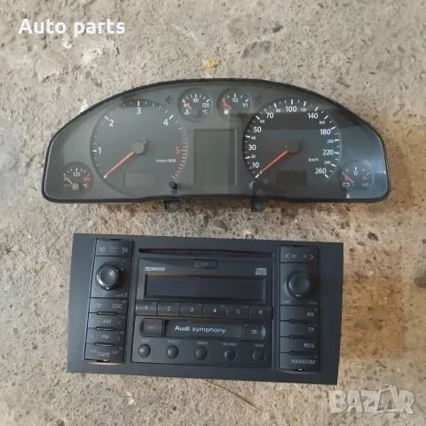 CD Radio Радио СД , километраж, управление климатроник Ауди А6 Ц5 Audi A6 C5 99-05г, снимка 2 - Аудиосистеми - 54658621