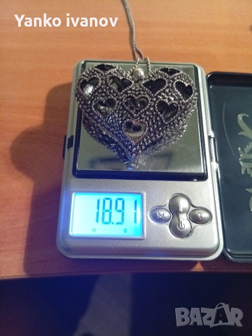 Медальон сърце, снимка 3 - Колиета, медальони, синджири - 55082759