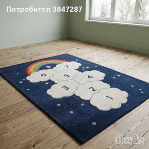 Детски килим за игра 120х160см - противоплъзгащ и миещ се , снимка 5 - Други - 54050726