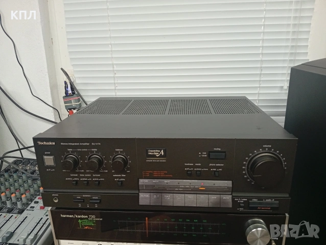 Усилвател TECHNICS SU-V7X, снимка 8 - Ресийвъри, усилватели, смесителни пултове - 54797107