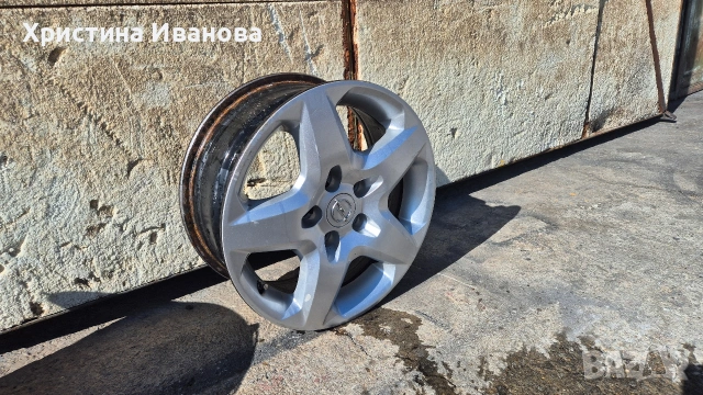 джанти структурни с тасове за Опел Зафира В , снимка 2 - Гуми и джанти - 54791195