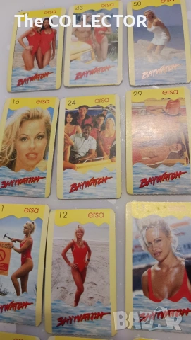 Ретро карти Baywatch - 23 бр., снимка 5 - Колекции - 54854099