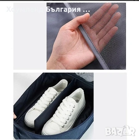 Чанта за обувки тип TRAVEL BAG с 3 отделения и джоб за телефон, снимка 10 - Други - 54452700