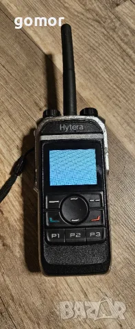 Професионална радиостанция Hytera PD665 VHF с батерия и зарядно, снимка 4 - Друга електроника - 55631637