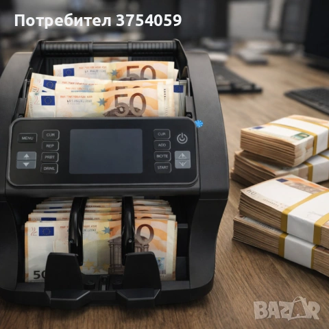 Машина за броене на пари с детекция за фалшиви банкноти STS AL-N66, снимка 2 - Друго търговско оборудване - 55179226