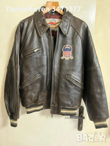 Рядко Колекционерско Яке Avirex USA (80s/90s) L/XL– Безупречно Състояние, снимка 2 - Якета - 55100903