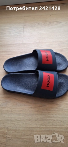 Продавам чисто нови джапанки HUGO BOSS 43 номер, снимка 2 - Маратонки - 54492878
