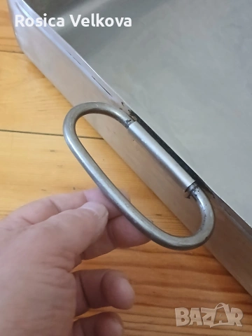 Неръждаема Тава за печене , снимка 3 - Съдове за готвене - 54149598