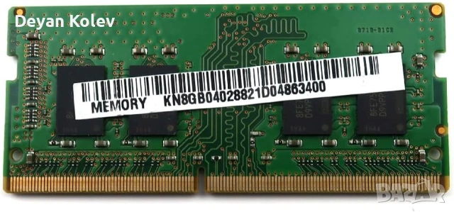 RAM памет Micron 4 x 8GB DDR4 2666Mhz SO-DIMM, снимка 2 - RAM памет - 55223585