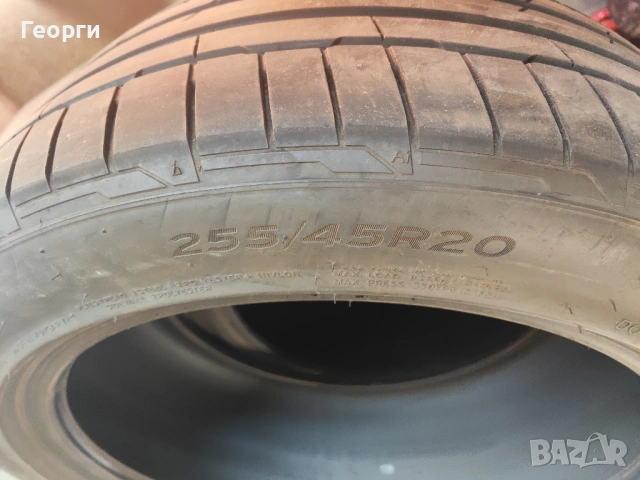 2бр.летни гуми 255/45/20 Hankook, снимка 2 - Гуми и джанти - 54718877