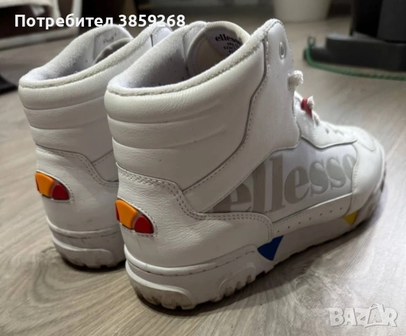 Мъжки Кецове Ellesse – номер 42, кожа , снимка 2 - Маратонки - 54398241