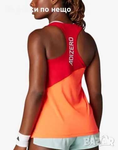 ADIDAS New York City Running Singlet Red Дамски Червен Потник Код P2831, снимка 4 - Потници - 55328998