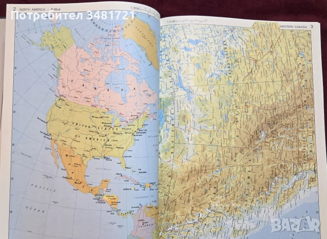 Голям атлас на света / Reader's Digest Bartholomew Illustrated Atlas of the World, снимка 10 - Пътеводители, карти и атласи - 54960093