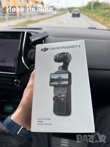 НОВАТА DJI Osmo Pocket 4 Creator Combo екшън камера