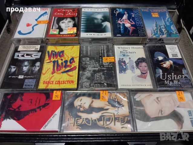 Запечатани касети с поп музика + CD Technics , снимка 9 - Ресийвъри, усилватели, смесителни пултове - 54427991
