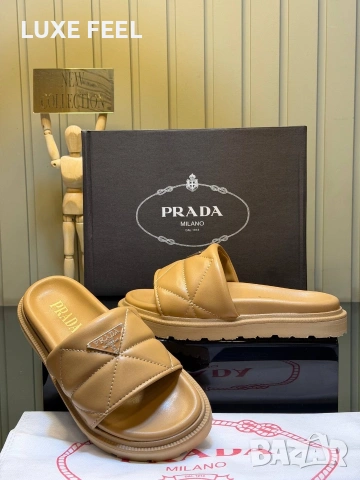 Prada ⚜️Дамски Чехли 36-41, снимка 4 - Чехли - 54842610