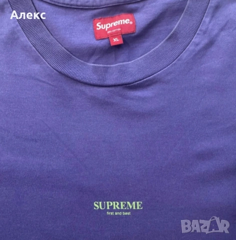 supreme First & Best tee FW18 , снимка 2 - Тениски - 53955409