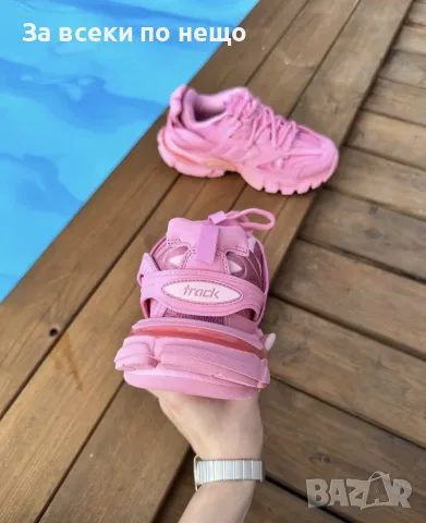 Balenciaga Track Pink Дамски Маратонки👟Дамски Спортни Обувки Код ch66, снимка 3 - Маратонки - 55482074