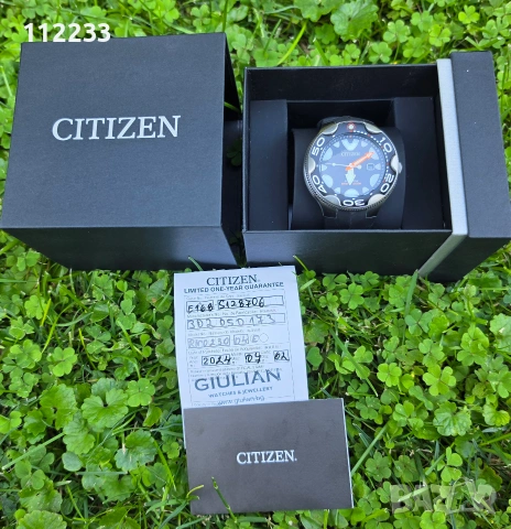 БАРТЕР Citizen BN0230-04E Eco-Drive Promaster Sea Colection Black Orca, снимка 4 - Мъжки - 55080888