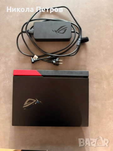Лаптоп Asus ROG 15 инча, снимка 3 - Лаптопи за работа - 54423674