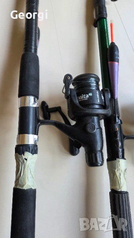 Стари Рибарски Въдици, Спининги, Пръчки  с машинки, макари. , снимка 12 - Въдици - 54322636