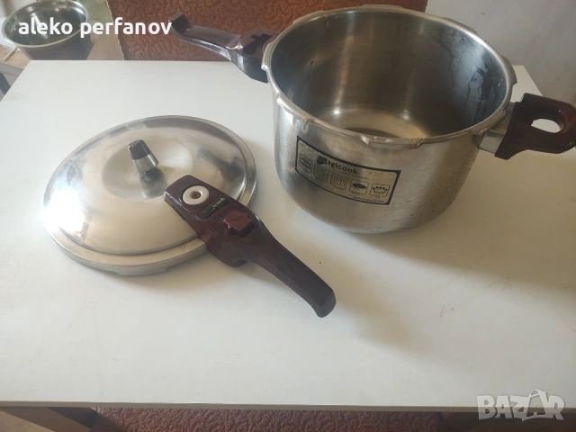 Тенджера под налягане , снимка 4 - Прибори за хранене, готвене и сервиране - 54243642
