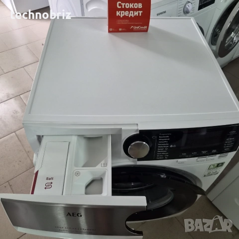 Немска инверторна пералня AEG 9000 SERIES SoftWater Technology 9кг - ГАРАНЦИЯ, снимка 5 - Перални - 55282414