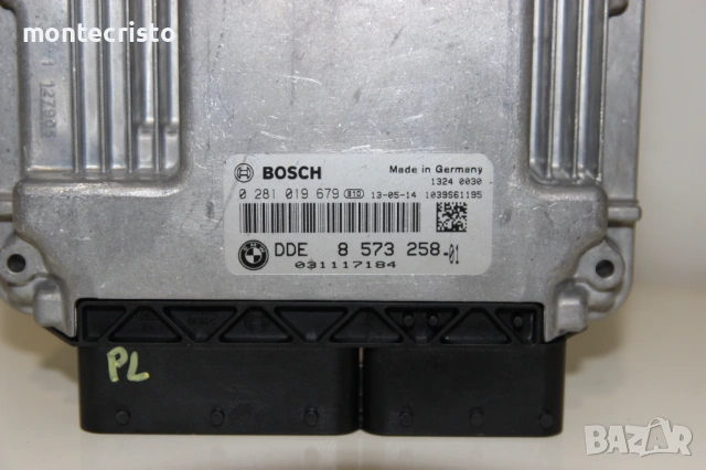 Моторен компютър BMW F20 Serie 1 (2011-2015г.) 0281019679 / 0 281 019 679 / 8573258 / 8 573 258, снимка 2 - Части - 54488636