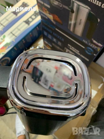 Мощен немски миксер 400W / Иноксов миксер, снимка 4 - Миксери - 55260848