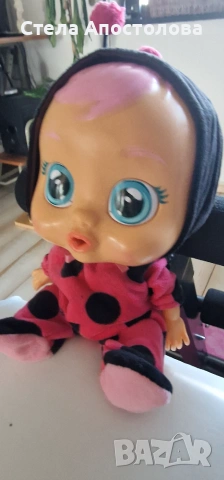 🐞 Сладка интерактивна кукла Cry Babies – Калинка