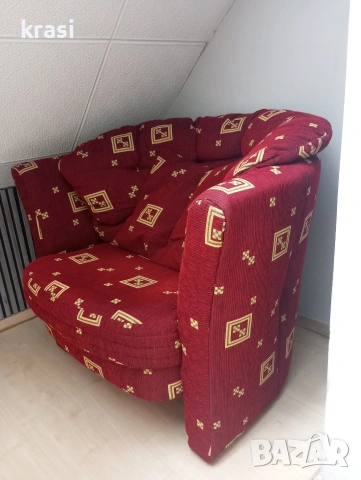 Продавам луксозен фотьойл , снимка 2 - Дивани и мека мебел - 54557051