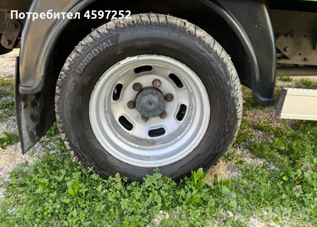 6бр.Джанти 16цола 6x170 + НОВИ ГУМИ Uniroyal 195/65/16C за бус Iveco Daily