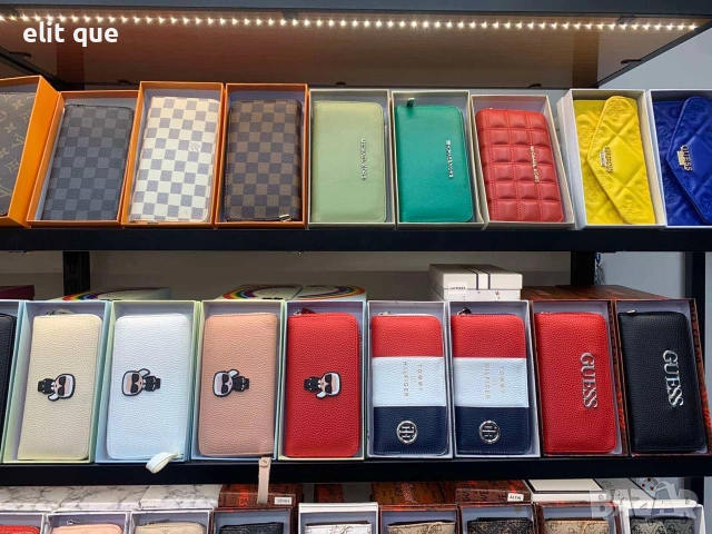 портмонета в кутия Louis Vuitton Karl legenfeld guess prada mcm Gucci Karl legenfeld , снимка 7 - Портфейли, портмонета - 55237169