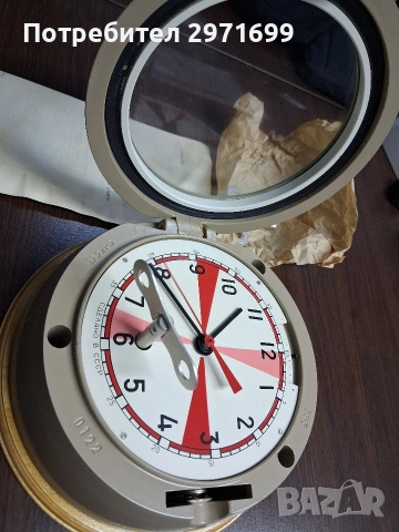 корабен часовник СССР чисто нов, снимка 5 - Антикварни и старинни предмети - 54309573