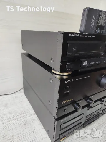 Като НОВА! Стерео система Kenwood (AX-43 / DP-730) с дистанционно – Пълна Профилактика, снимка 8 - Аудиосистеми - 55675186