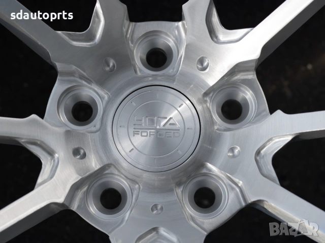 19” + 20” Yota Forged Ковани Джанти 5x112 BMW M3 G80 M4 G82 - Deep Concave Silver Brush , снимка 4 - Гуми и джанти - 54777096