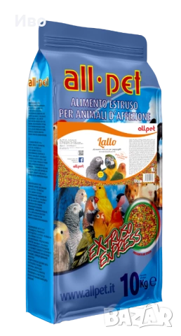 Гранула за папагали Lallo 10 kg., снимка 3 - За птици - 49031460