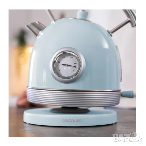 Cecotec Thermosense 420 Vintage Електрическа Кана 1.8 лт 2200 W, снимка 5 - Кани - 55304092