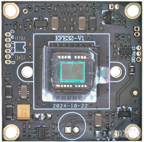 [PAL] CVBS - SONY EFFIO CCD 4140+673 800TVL HD чип модул аналогова камера микроскоп 32*32mm, снимка 2 - Камери - 52139985