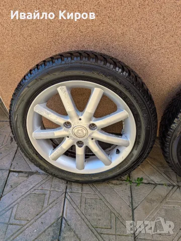 Алуминиеви джанти за Smart , снимка 3 - Гуми и джанти - 55410854
