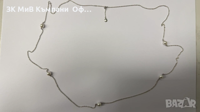 Сребърно колие Pandora, снимка 3 - Колиета, медальони, синджири - 55275138