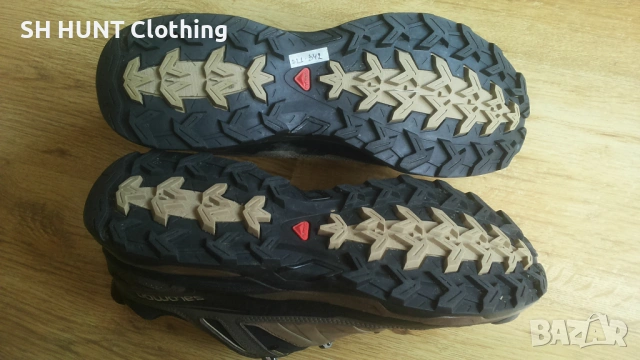 SALOMON X Ultra Ltr Gtx GORE-TEX Leather Shoes EUR 45 1/3 естествена кожа водонепромокаеми - 2705, снимка 14 - Маратонки - 54887665